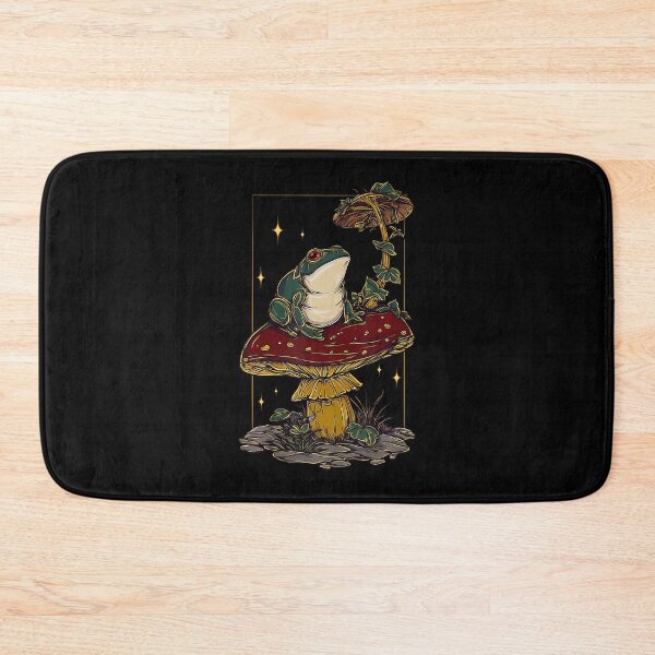 Item preview, Frogcore Mushroom Cottagecore Fungi And Forest Magic designed and sold by RylynKaub86.