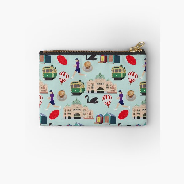 Item preview, Melbourne Flinders St Station Tram Coffee Football Brighton Beach boxes designed and sold by Lozzie Eliza Designs.
