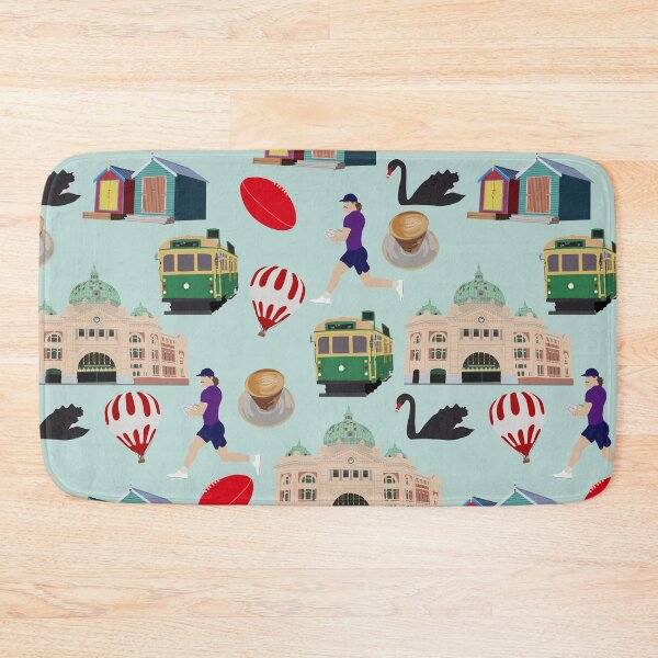 Item preview, Melbourne Flinders St Station Tram Coffee Football Brighton Beach boxes designed and sold by Lozzie Eliza Designs.