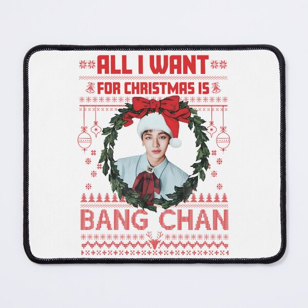 Item preview, All I Want Is Bang Chan K-Pop Ugly Christmas Idol designed and sold by pansak.
