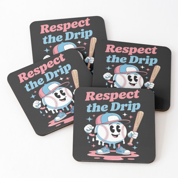 Item preview, Baseball Ice Cream Drip for Boys Girls Respect The Drip designed and sold by Eskomeranola.