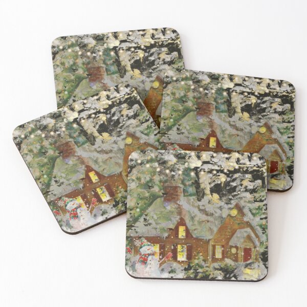 Item preview, Digital Abstract: Winter Cabin designed and sold by BBsGifts.