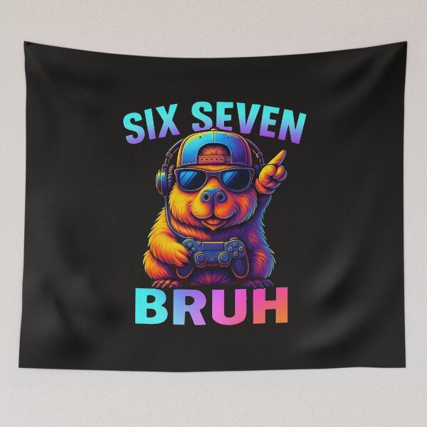 Item preview, Funny Six Seven Bruh Capybara Meme Sunglasses Funny Capybara Video Gamer designed and sold by ArmyAbodo.
