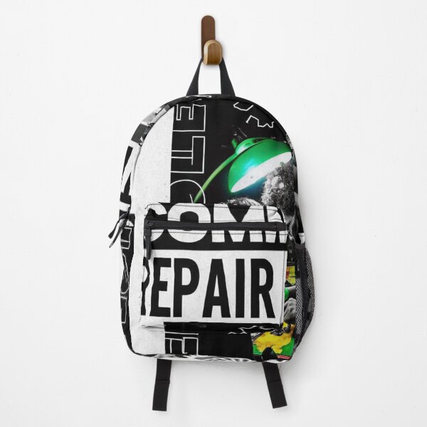 Item preview, Solarpunk Community Repair Atelier Workshop Art Print designed and sold by Raw-Ink.