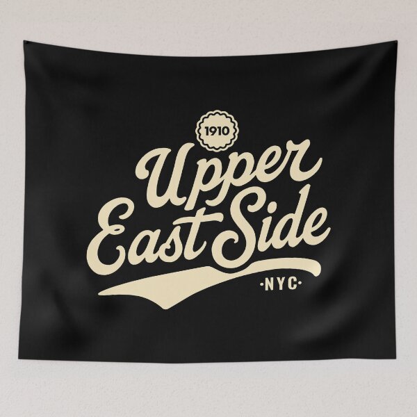 Item preview, Upper East Side Manhattan Lettering designed and sold by Boogosh.