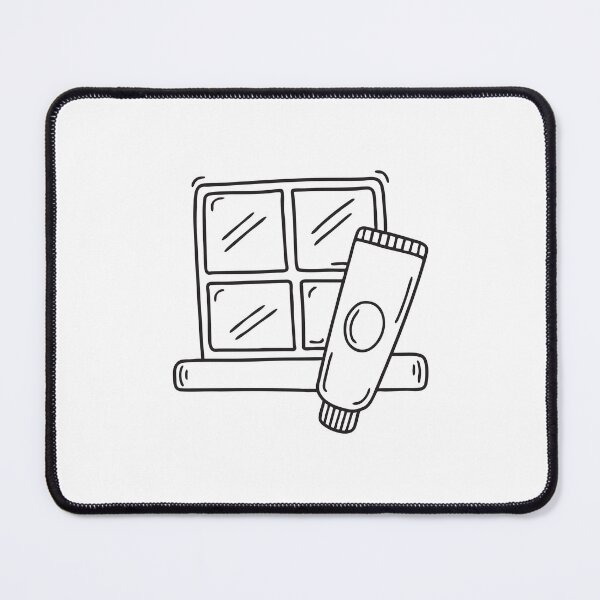 Item preview, A toothpaste tube beside a bathroom window designed and sold by rasagamastore.