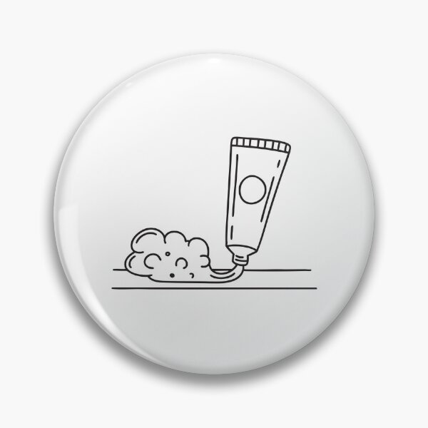 Item preview, A toothpaste tube lying next to a foam trail on the counter designed and sold by rasagamastore.