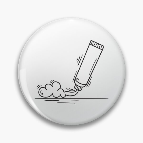Item preview, A toothpaste tube lying next to a foam trail designed and sold by rasagamastore.