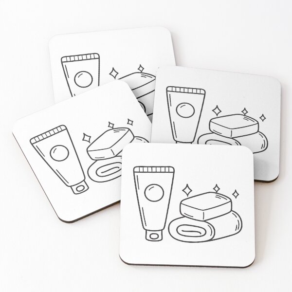 Item preview, A toothpaste tube near a bar of soap and towel designed and sold by rasagamastore.