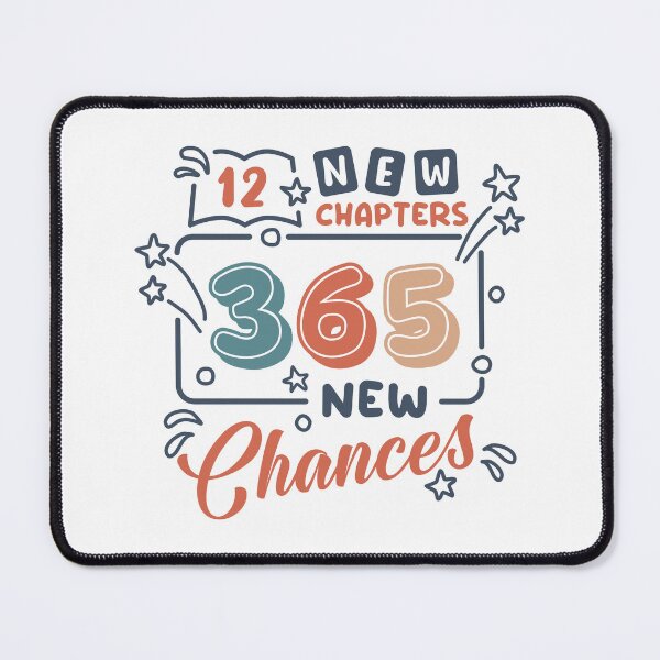 Item preview, 12 New Chapters, 365 New Chances, New Year designed and sold by ArtOfPunii.