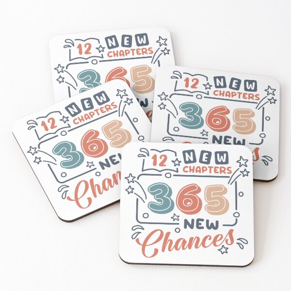 Item preview, 12 New Chapters, 365 New Chances, New Year designed and sold by ArtOfPunii.