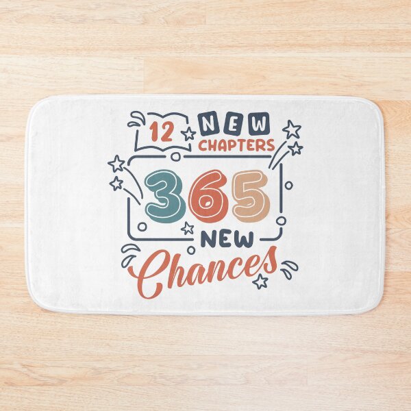 Item preview, 12 New Chapters, 365 New Chances, New Year designed and sold by ArtOfPunii.