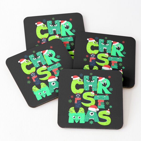 Item preview, Cute Christmas Letter Monsters designed and sold by NxtGenDesigns.