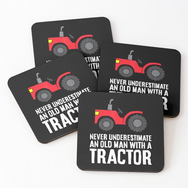 Item preview, Never Underestimate An Old Man With A Tractor designed and sold by JaimeTrudie.