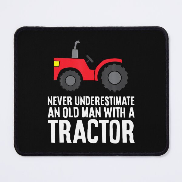 Item preview, Never Underestimate An Old Man With A Tractor designed and sold by JaimeTrudie.