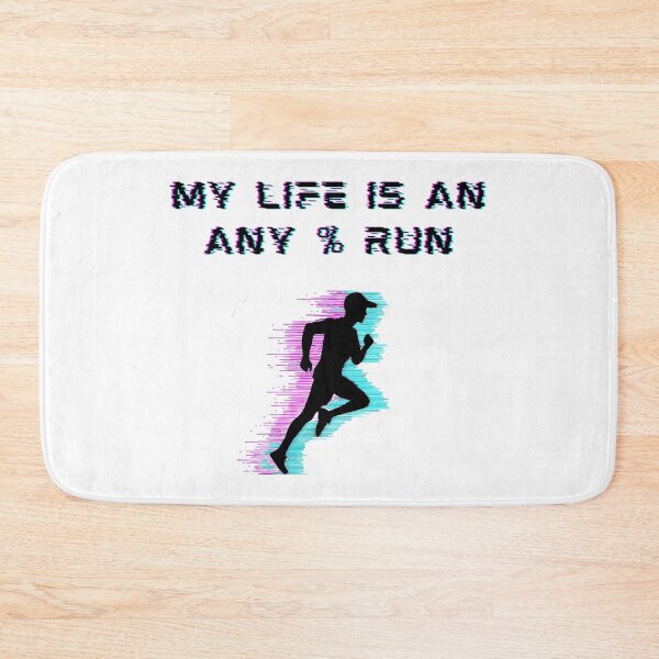 Item preview, Runner Speed Glitch – My Life Is an Any% Run designed and sold by PHRASEandSTYLE.