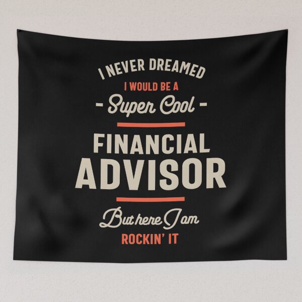 Item preview, Financial Advisor Job Title Gift designed and sold by vojthjximhm4.