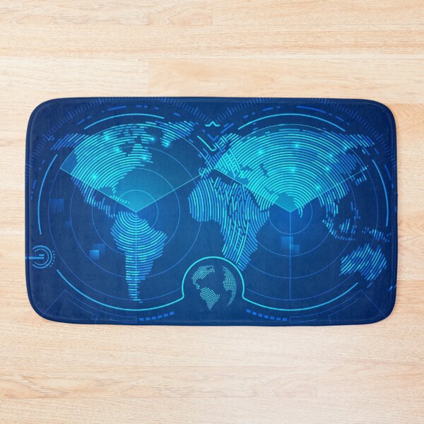 Item preview, military technology, graphic of radar interface with futuristic element designed and sold by NiamLab.