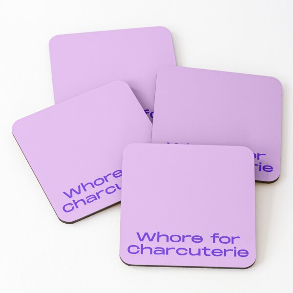 Item preview, Whore for Charcuterie Funny Quote | Bold Food Humor Typography | Charcuterie Board Lover Gift designed and sold by SimplyJasper.
