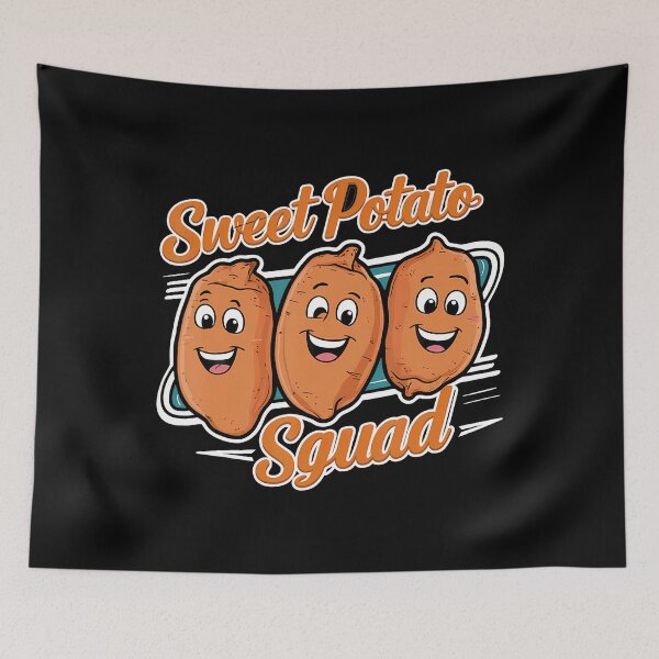 Item preview, Sweet Potato Squad Sweet Potatoes Vegetable Sweet Potato designed and sold by JaimeTrudie.