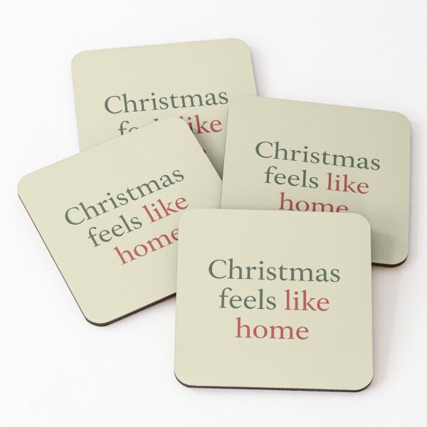 Item preview, Christmas Feels Like Home – Minimal Cozy Holiday Quote designed and sold by Irene Catchmind.