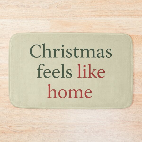 Item preview, Christmas Feels Like Home – Minimal Cozy Holiday Quote designed and sold by Irene Catchmind.