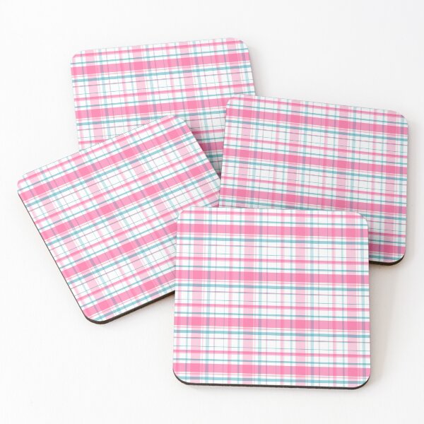 Item preview, Soft Pink Pastel Plaid Pattern designed and sold by IDEON-23.