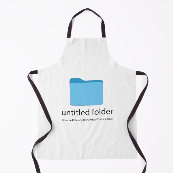 Item preview, Untitled Folder (Because I’ll Totally Remember What’s in Here) designed and sold by EvulAtheng Designs.