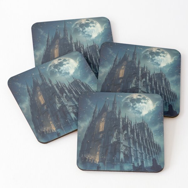 Item preview, Moonlit Cathedral of the Forgotten designed and sold by ArgentoArt.