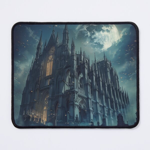 Item preview, Moonlit Cathedral of the Forgotten designed and sold by ArgentoArt.