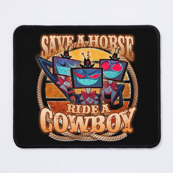 Item preview, Hazbin Hotel Vox - Save A Horse Ride A Cowboy designed and sold by TYLERLOVGREN.