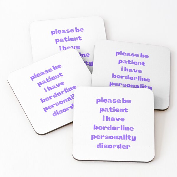 Item preview, Please Be Patient I Have BPD (Purple) designed and sold by Obsquidian.