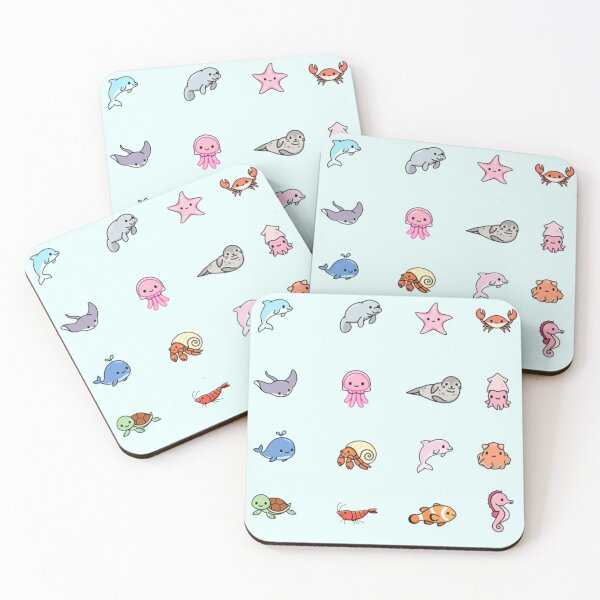 Item preview, Under The Sea Animal Sticker Pack  designed and sold by Made By Meg .