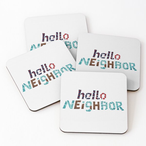 Item preview,  Hello Neighbor Fan Art - Glowing Eyes & Shards Logo designed and sold by harmandragon04.