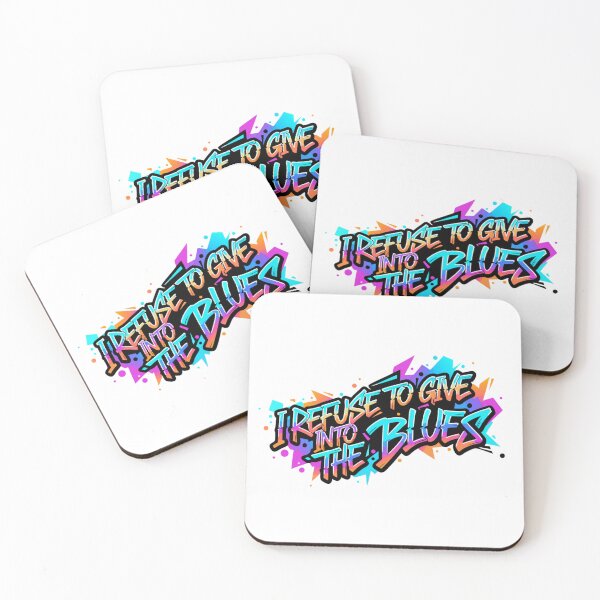 Item preview, Refuse the Blues designed and sold by InkSlingerShop.