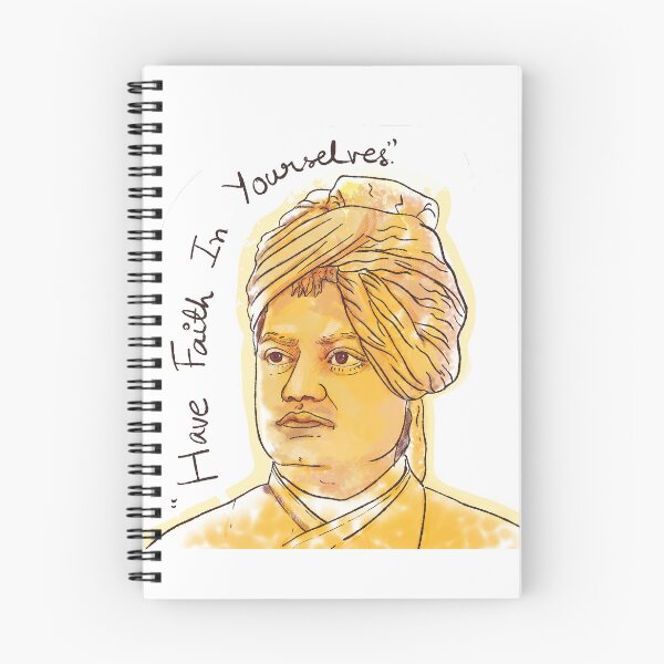 Artikelvorschau, Swami Vivekananda - Habt Vertrauen in euch selbst entworfen und verkauft von Inspired~Souls.