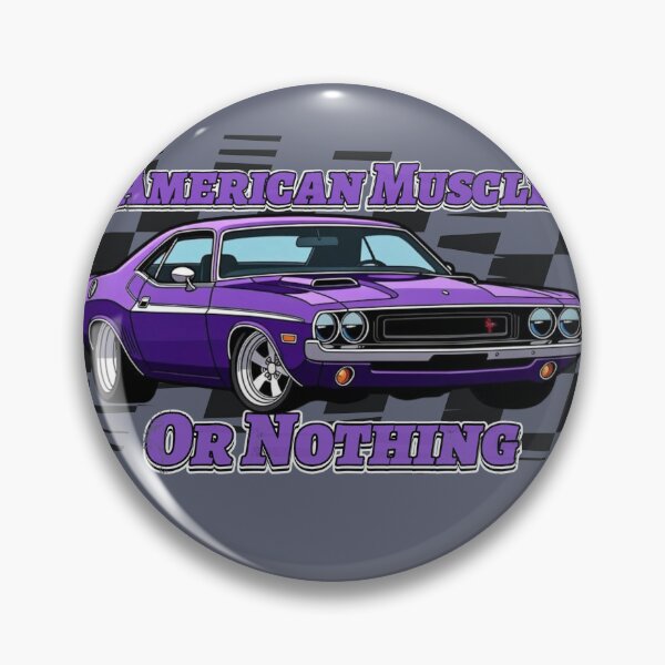 Item preview, American Muscle Or Nothing Car Enthusiast T-Shirt designed and sold by Lifeofspeed.