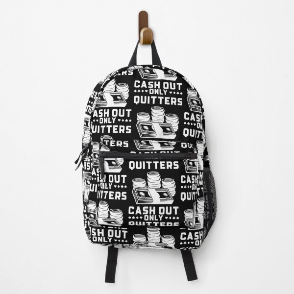 Item preview, Funny Poker Only Quitters Cash Out Casino Gambling designed and sold by charitashmoqs.