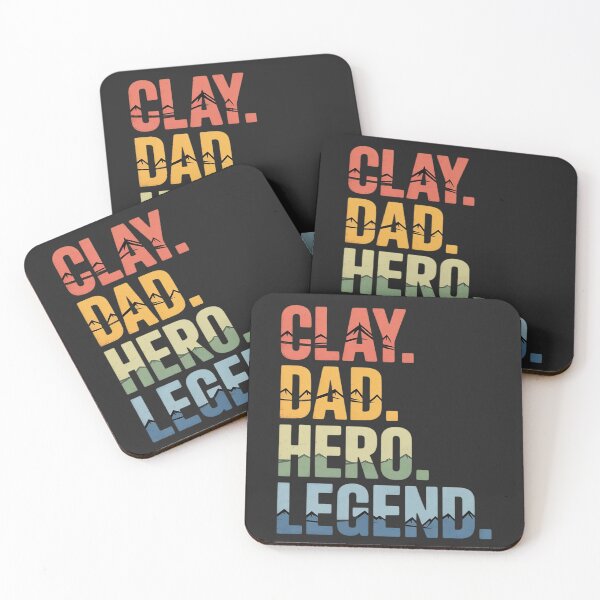 Item preview, Clay Dad Hero Legend Fathers DayChillin' And Grillin' - Meat Lover Cookout designed and sold by LegendsArt75.