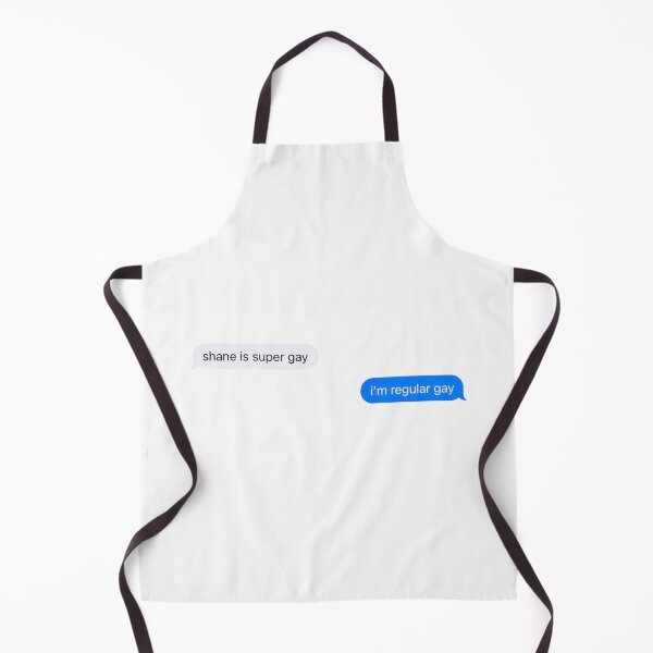 Item preview, heated rivalry shane is super gay text hollanov designed and sold by wormboybuck.