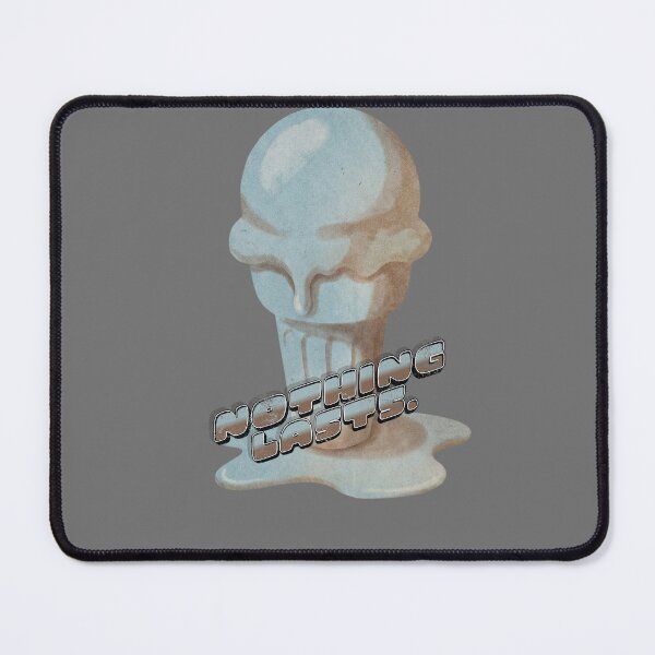 Item preview, Melancholic Ice Cream Poster - "Nothing Lasts" 70s Minimalist Art designed and sold by AI Experiment Lab.