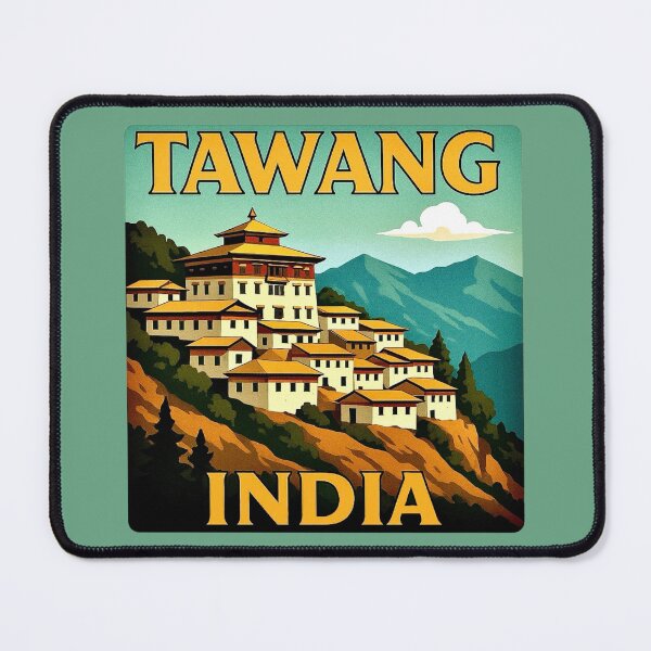 Item preview, Tawang, India designed and sold by Myra365Art.