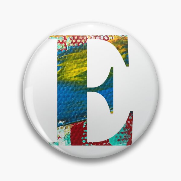 Item preview, Colorful Abstract Letter E T-Shirt Art designed and sold by CoolGTees.