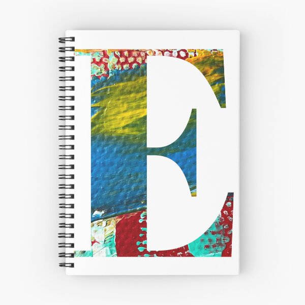 Item preview, Colorful Abstract Letter E T-Shirt Art designed and sold by CoolGTees.
