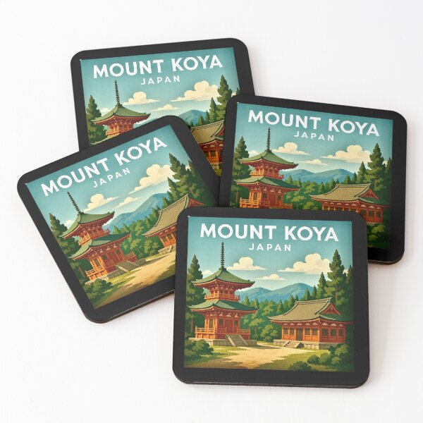 Item preview, Mount Koya, Japan / Buddhist Monastery designed and sold by Myra365Art.