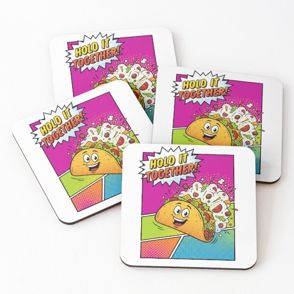 Item preview, "Hold It Together!" Taco_2 designed and sold by AI Experiment Lab.