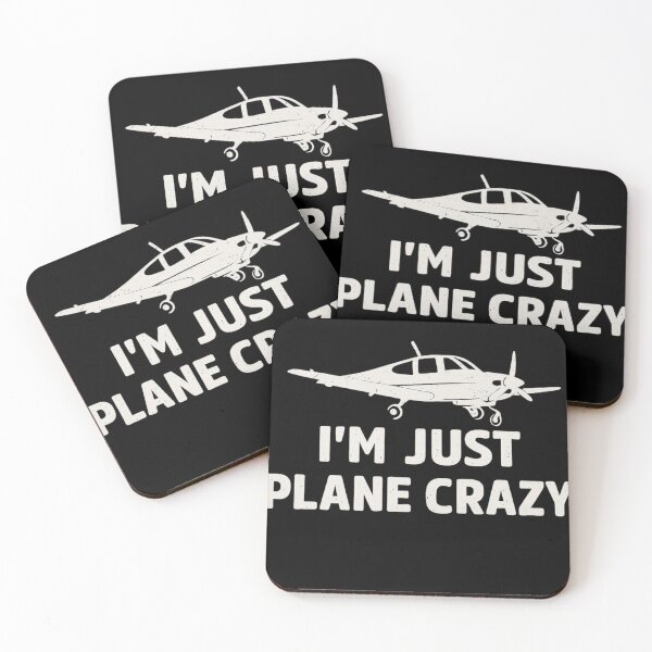 Item preview, I’m Just Plane Crazy – Funny Aviation Pun Design designed and sold by haitrieuic96.
