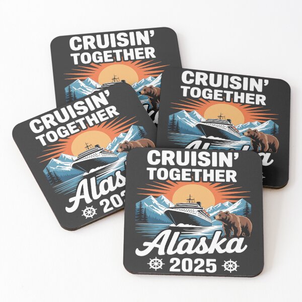 Item preview, Cruisin Together Alaska 2025 Family Friend Alaska Cruise 4 designed and sold by LegendsArt75.
