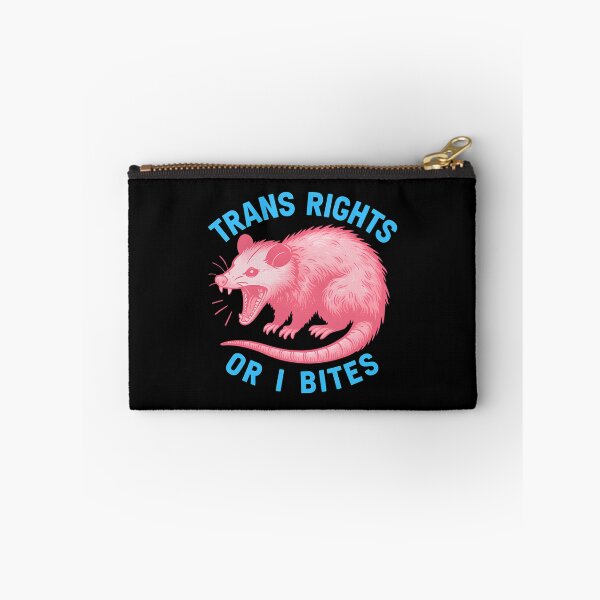 Item preview, Trans Rights Or I Bites Funny Possum Support Feminist Lgbtq designed and sold by TYLERLOVGREN.