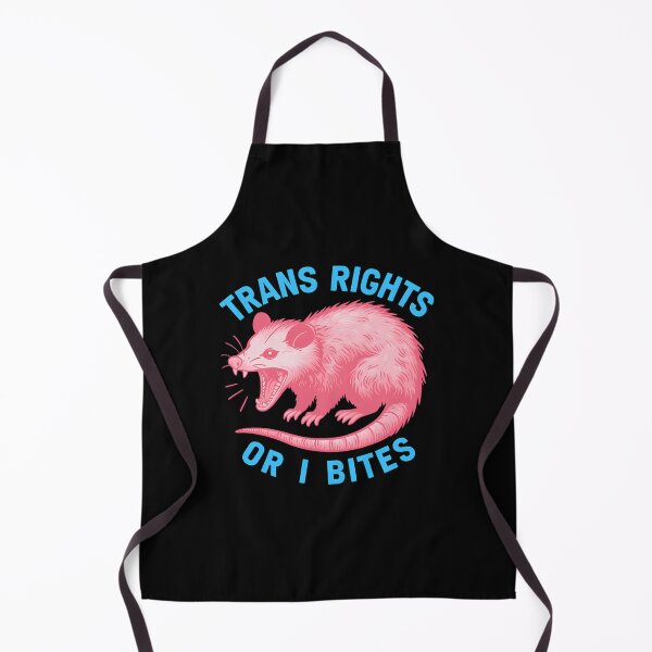 Item preview, Trans Rights Or I Bites Funny Possum Support Feminist Lgbtq designed and sold by TYLERLOVGREN.